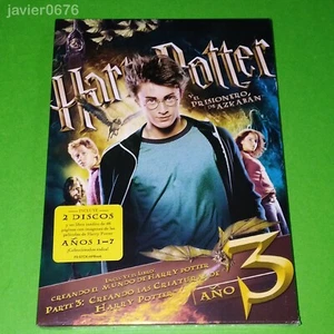HARRY POTTER Y EL PRISIONERO DE AZKABAN NUEVO Y PRECINTADO 2 DISCOS DVD + LIBRO - Imagen 1 de 7