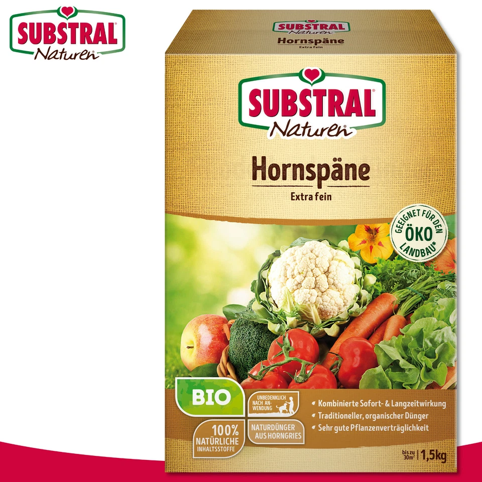 Substral Naturen 1,5 kg Bio Hornspäne Extra fein - Bild 1 von 1