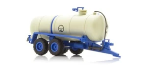 Spur H0 1:87 Busch 42860 Rimorchio Per Liquami HTS 100.27 Blu Nuovo OVP - Foto 1 di 2