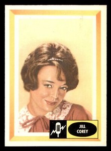 1960 Fleer Spins And Needles #2 Jill Corey NM/MT