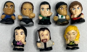 Lot Of 8 SQUINKIES Assorted People ~6 Guys 2 Girls - Picture 1 of 2