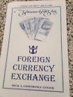 Foreign Currency Exchange Ephemera Splendour of the Seas-Voy 115 1999
