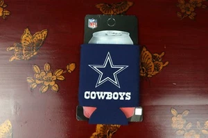 Dallas Cowboys Kolder Kaddy Beer Can Holder Glitter Football Tailgate BBQ NFL - Picture 1 of 2