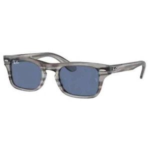 Ray-Ban RJ 9083S 707480 Kid's Sunglasses Burbank Striped Gray Acetate Frame - Picture 1 of 2