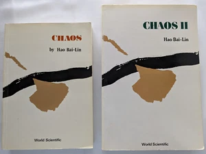 Chaos & Chaos II By Hao Bai-Lin Math Physics Ecology Economy + World Scientific - Picture 1 of 10