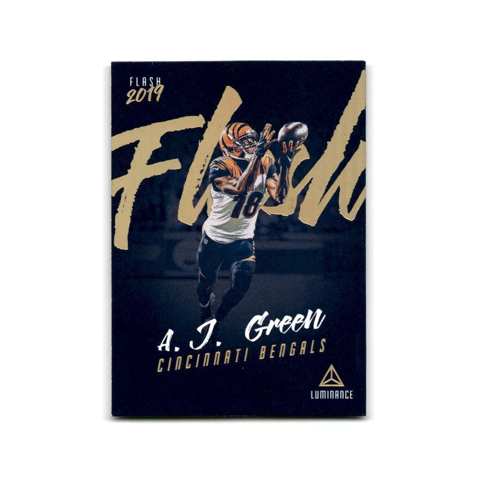 A.J. Green 2019 Panini Stickers #F18 Cincinnati Bengals Football Card NM - Image 1 of 3