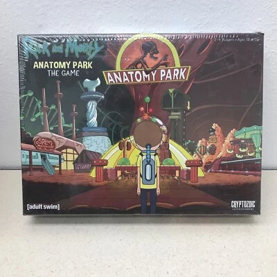 Nuevo Cryptozoic Entertainment Rick and Morty Anatomy Park Juego 2017 Foto 1 de 3