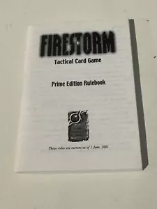 Firestorm - Rulebook - Picture 1 of 1