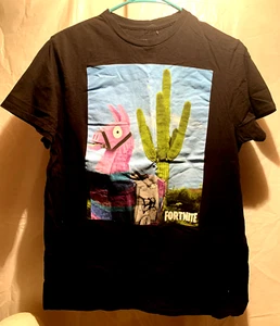 Fortnite Loot Lama T-Shirt Uomo Adulto Taglia M Medium 38/40 Nera EPIC Giochi - Foto 1 di 4