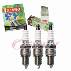 3 pc Denso Iridium TT Spark Plugs for 1989-1997 Geo Metro 1.0L L3 Ignition sx - Picture 1 of 5
