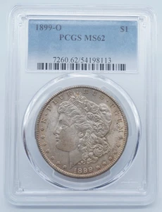 1899-O Morgan Silver Dollar PCGS MS62 - U2140 - Picture 1 of 4