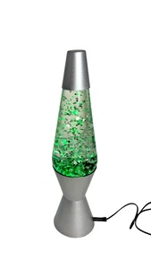 Lava Lamp Glitter Stars Blue Green 16” 3/4 - Picture 1 of 3