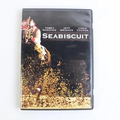 Seabiscuit 2003 DVD Movie Starring Tobey Maguire Drama Film - Image 1 of 4