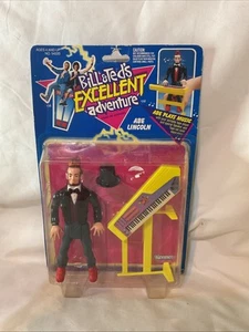 1991 Kenner Bill & Ted's Excellent Adventure ABE LINCOLN Action Figure Sealed - Picture 1 of 9
