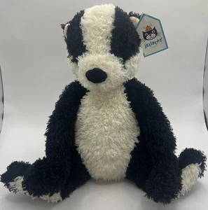 Jellycat BERTIE BADGER Soft Plush Toy Retired BER3BD - Picture 1 of 5