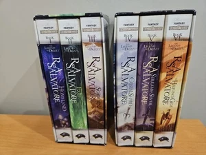 Legend of Drizzt R. A. Salvatore - Books 1 - 6 Sets Excellent Condition - Picture 1 of 9