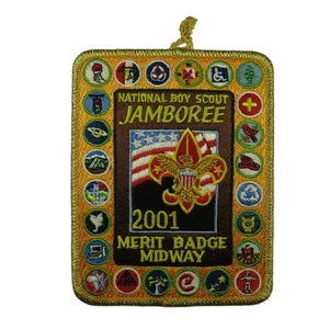 2001 Jamboree Merit Badge Midway JSP GMY Bdr (VT599) - Picture 1 of 2