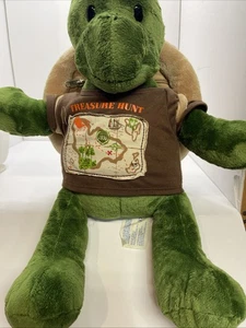 Build a Bear Turtle W/Shell Backpack T Shirt Large Plush Stuffed Animal bab 16"T - Picture 1 of 12