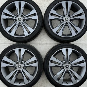 4 Genuine Mercedes A-Class 18" Alloy Wheels 225 40 Tyres A2464010400 B-Class CLA - Picture 1 of 24