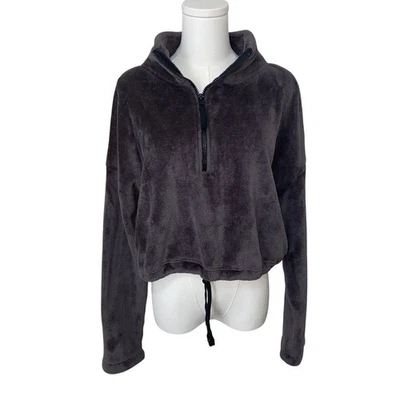 Pulôver Urban Outfitters feminino grande cinza lã cordão recortado - Imagem 1 de 4