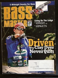 Bassmaster Magazine July/Aug 2010 – 5 Midnight Snacks for Bass – Free Shipping - Picture 1 of 2