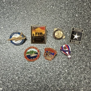 Vintage AMVETS American Veterans Anstecknadel Menge 7 - Above & Beyond, Armee, Ohio - Bild 1 von 6