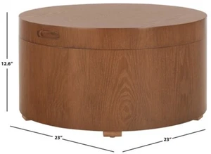 Safavieh RAFAELA ROUND COFFEE TABLE, Reduced Price 2172757292 COF9704C - Picture 1 of 5