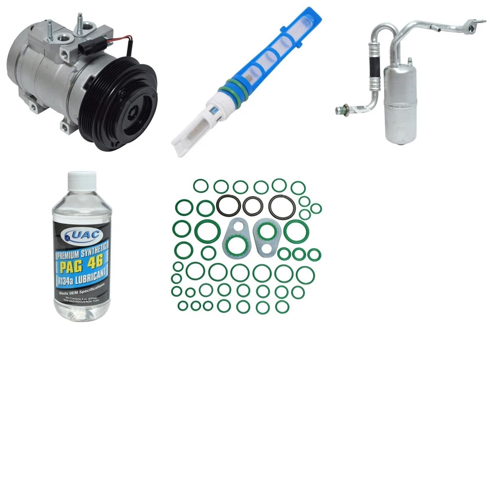 A/C Compressor Kit UAC For 2008-2010 Ford F-450 Super Duty 6.8L V10 GAS - Image 1 of 1