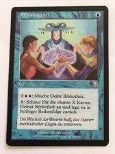 MTG - Soothsaying - German - Uncom - Mercadian Masques - Excellent condition