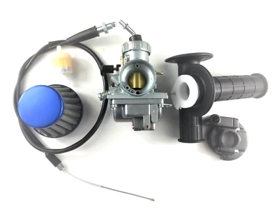Carburetor & Handle Throttle Twist & Throttle Cable For Yamaha YZ80 1974-2001   - Image 1 of 4