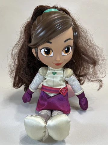 2017 Nickelodeon Nella The Princess Knight Talking Doll 12" Soft Body Cover