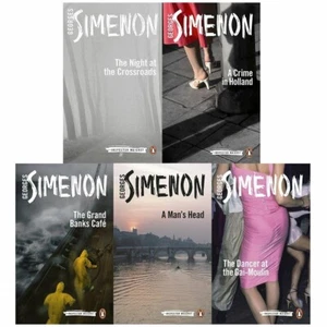 Georges Simenon inspector maigret series 2:6 to 10 Books Collection Set PB NEW - Picture 1 of 6