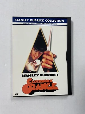 A Clockwork Orange, Malcolm McDowell DVD, 2001 Stanley Kubrick Restored Remasted - Image 1 of 4