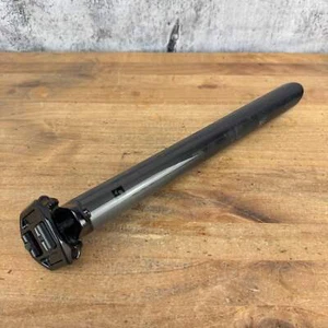¡Poco kilometraje! Tija de sillín de bicicleta de carbono Bontrager Pro 300 mm x 31,6 mm 0 mm 242 g - Imagen 1 de 8