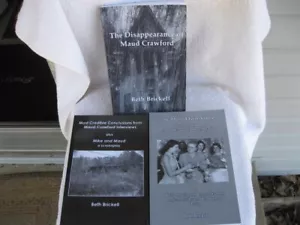 2014 The Disappearance of Maude Crawford by Beth Brickell plus 2 ProceedingBooks - Picture 1 of 10