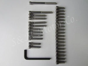 TRIUMPH PRE UNIT 500cc 650cc ALLEN SCREW BOLT SS SET - Bild 1 von 1