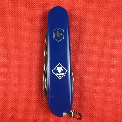 91mm Blue Cub Scouts Victorinox Tinker Swiss Army knife, hunt, fish, great EDC - Image 1 of 4