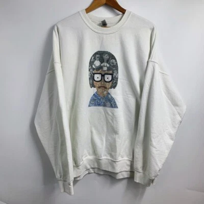 Gildan Adults Bob's Burgers Tina Character Collage Long Sleeve Sweatshirt SZ 3XL - Image 1 of 4