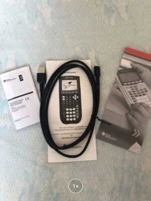 Texas Instruments TI 82 Advanced Calculatrice Graphique - Noir - Photo 1/3