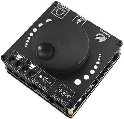 50wx2 Mini Bluetooth 5.0 Wireless Audio Power Digital Verstärkerplatine Stereove - Bild 1 von 4