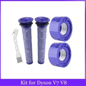 For Dyson V7 V8 Cordless Vacuum Cleaners Replacement Pre&Post Filter Accessories - Picture 1 of 11