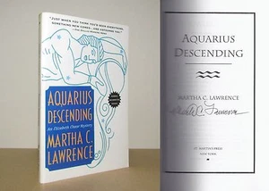 Martha C Lawrence - Aquarius Descending - Signed - Uncorrected Proof (1999 ARC) - Picture 1 of 1