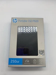 Brand New HP P600 250GB Portable USB 3.1 External SSD 3XJ06AA#ABC - Picture 1 of 2