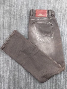 Cult Of Individuality Jeans Mens Rebel Straight 33x33 Brown Distressed Denim USA - Picture 1 of 19