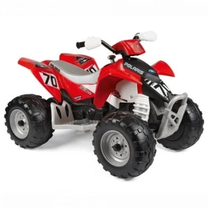 polaris outlaw IGOR0099 peg perego quad rosso red battery powered 12 volt 330W - Imagen 1 de 3