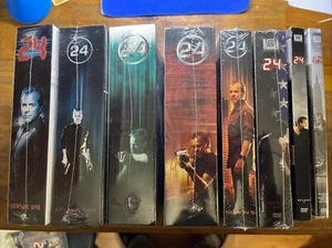 24: The Complete Series Seasons 1-8, DVD Kiefer Sutherland New Sealed - Picture 1 of 7