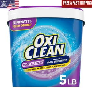 Oxygen Laundry Stain Remover Powder Odor Elimination & Fabric Cleaning 5 lb New - Picture 1 of 4