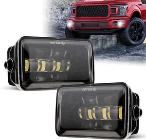 For 2015-2020 Ford F150 Accessories Front Bumper LED Fog Lights Driving Lamps - Picture 1 of 7