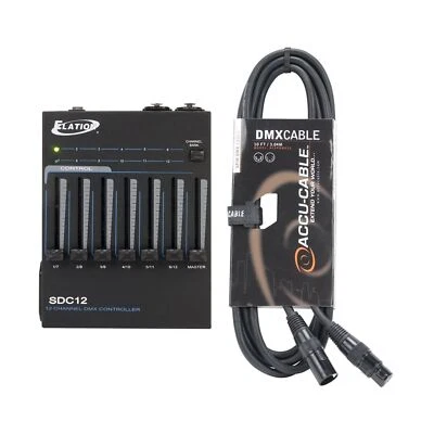 ADJ Products SDC12, 12 Channel Basic DMX Controller, Easily Fade and Dim Mult... - Image 1 of 4