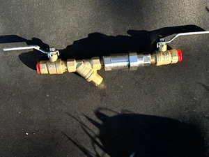 Circuit Solver (CSUAS) Union Assembly CSU-3/4-115 DHWS w/Strainer+Valves 500PSI - Picture 1 of 12